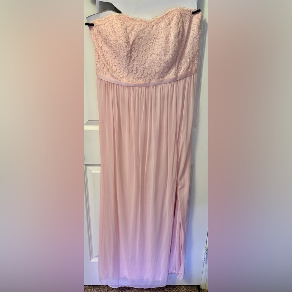 Elegant Pink Maxi Dress